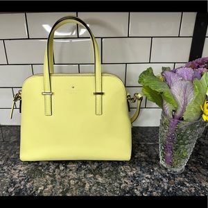 Kate Spade yellow handbag/shoulder bag
